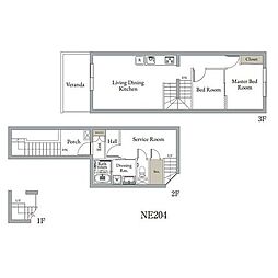 ベルメゾン中村橋ノース　NE 204