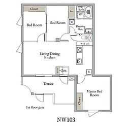 ベルメゾン中村橋ノース　NW 103