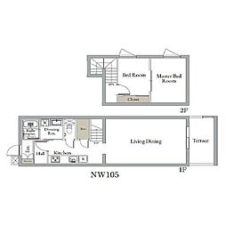 ベルメゾン中村橋ノース　NW 105