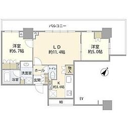 ミッドオアシスタワーズタワー棟 1101