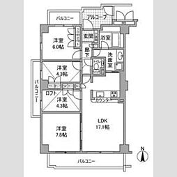 東急ドエル・アルス大和八木 1