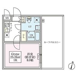 防音マンション　スカイラシクラス武蔵関 502