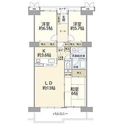 サンハイツ中央台I棟 802
