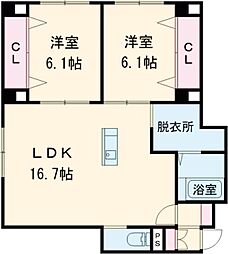 ステラガーデン北彩都 1-C