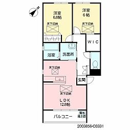 ルネス本城学研台　III棟 C0331