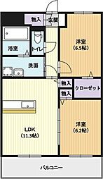 ヴィラ　ノーブル 201
