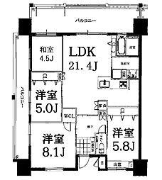 プレサンスロジェ西崎レーヴタワー 706