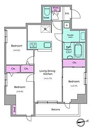 ドゥーエ日暮里III 206