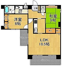 ハイライズ鳥飼 501