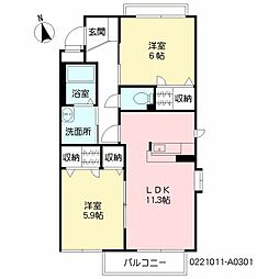 シャーメゾンＪ・Ｋ　Ａ棟 301