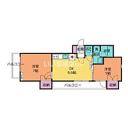 メゾン・ド・ラポール梅沢町 603