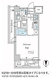 ラティエラ武蔵小杉 419