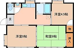 沖野3丁目33−16貸家 1