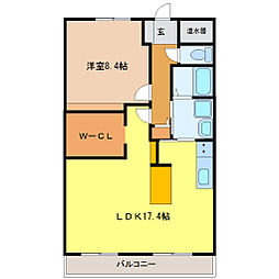 ＭＫタウン江場Ａ 6D