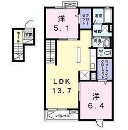 ヴァンベール成田 402