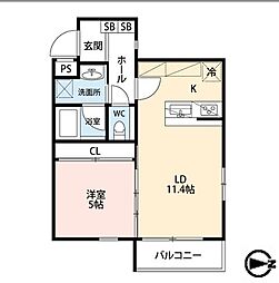 エストゥルース京都II 106