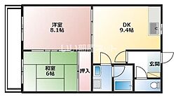 アベニュー布瀬 1B