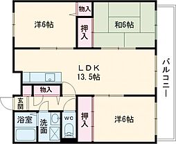 クレール東大利A 101