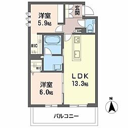 シャーメゾンステージ茜部本郷 406