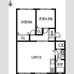 ハイツ稲沢 F棟 202