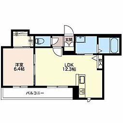 マストタウン神道寺 Ａ 105