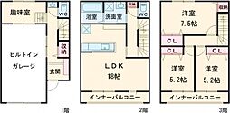 リナージュL青梅市勝沼ガレージハウス 6-1