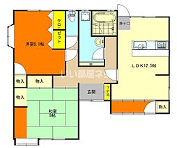 女池7丁目貸家 1