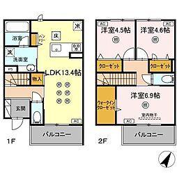 D-ROOMサンライズ　B棟 105