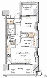 ブランシエスタ新丸子リバーフロント 1207