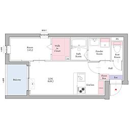 リアンレガーロ桜並木駅 201