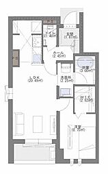 シャーメゾン凪　西新 302