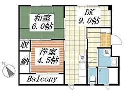 ハイツカクト 3-B