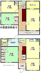 玖珂町鞍掛貸家 1