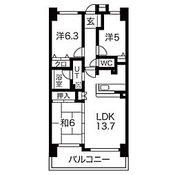 元今泉レジデンス 1202