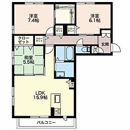 マストタウン神道寺 Ｂ 301