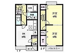 メゾネット南増尾 103