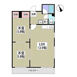 曙町パレス 3B