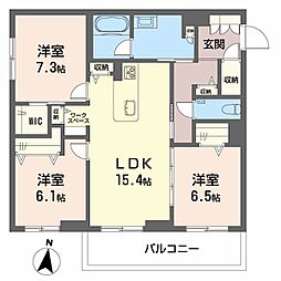 シャーメゾンステージ筑摩 204