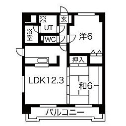 ロイヤルパレスホウゲツ 7C