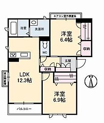 ヴェントフェリーチェ　Ｂ棟 205