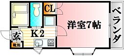 レジデンス上安 104