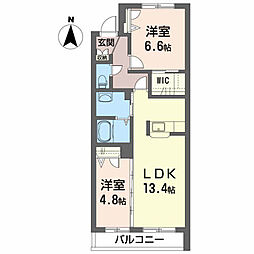 ＭＡＩＳＯＮ・ＭＡＳＴ売市Ａ 201