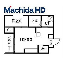 若松町エヌエム・キャトフ・ヴァン・ディズヌフ 1FB
