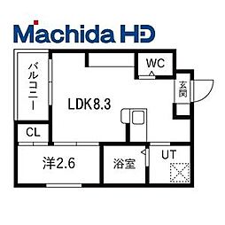 若松町エヌエム・キャトフ・ヴァン・ディズヌフ 3FA