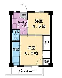 ビレッジハウス陶町1号棟 0101