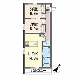 シャーメゾン　ガーデンズ　今木 0201