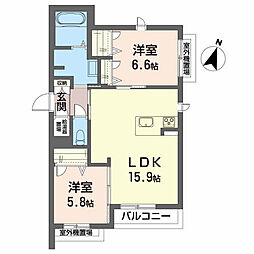 メゾンマスト名須川Ｂ棟 B301