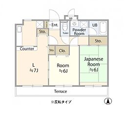 クールヴェール3番館B棟 201