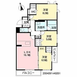 シャーメゾンステージ千代ヶ崎 201