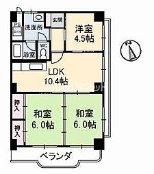 真締川ハイツ 401